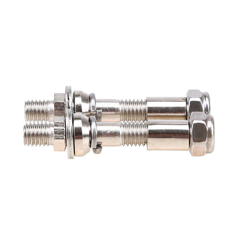 2-piece adapter bolts, 10mm mounting side thread, suitable for most for Harley-Davidson motorcycles. Q