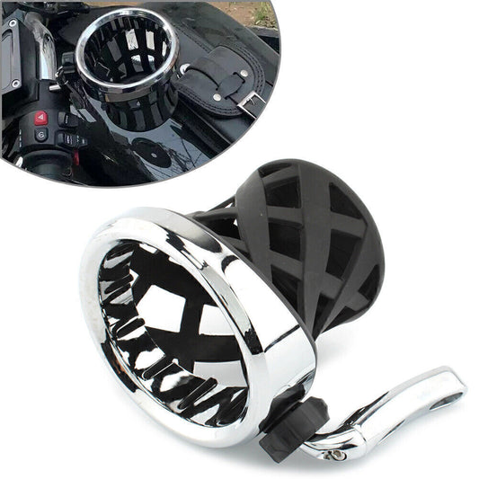 Motorcycle Handlebar Cup Holder Drink W/ Mesh Basket Mount for Universal for BMW R18 Q