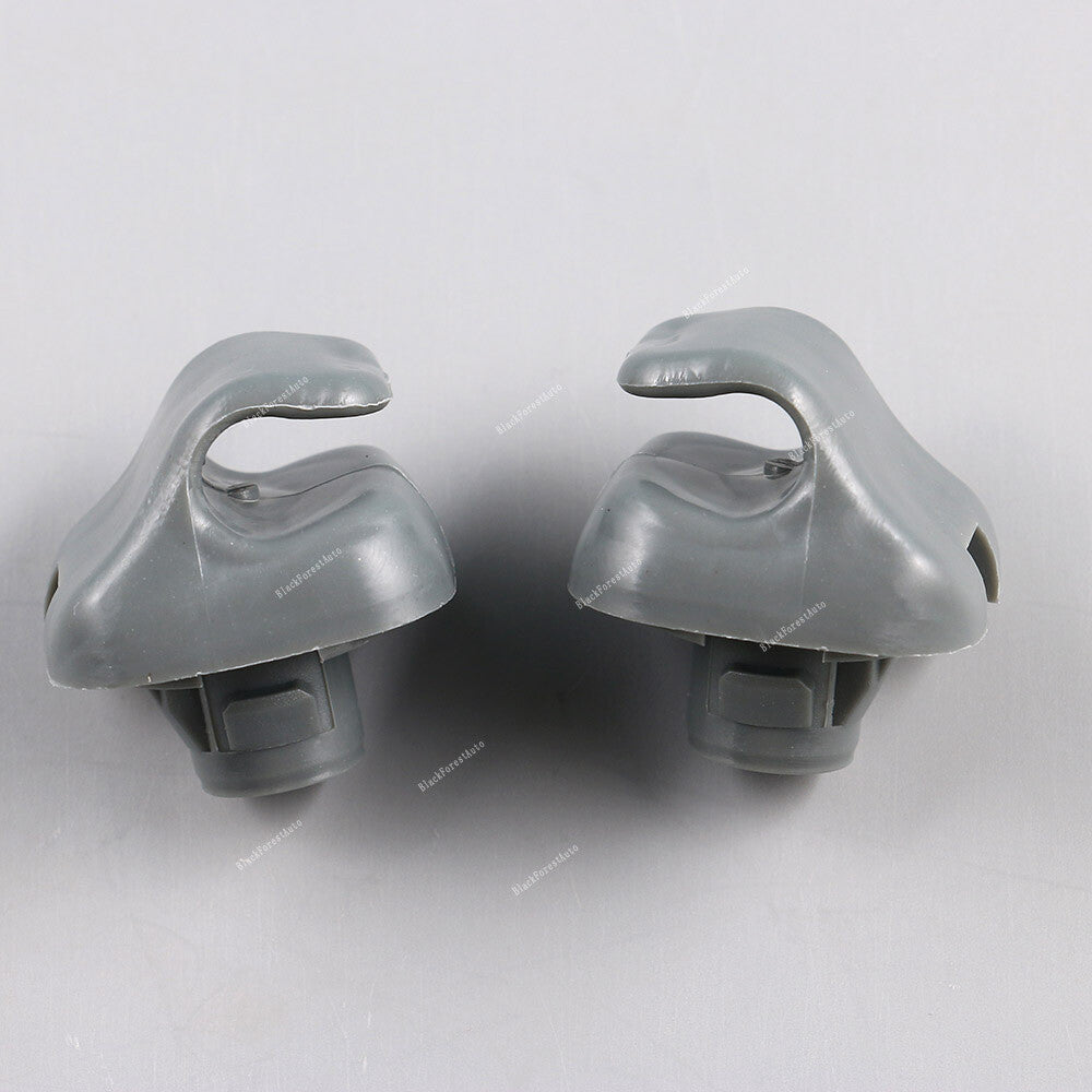 2X Gray Sun Visor Hook Retainer Clips for Honda for Civic for CR-V 07-11 88217S01A01ZA Q