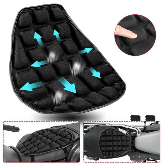 Motorcycle 3D Comfort for Seat Cushion Pillow Pad Pressure Relief Cover Universal