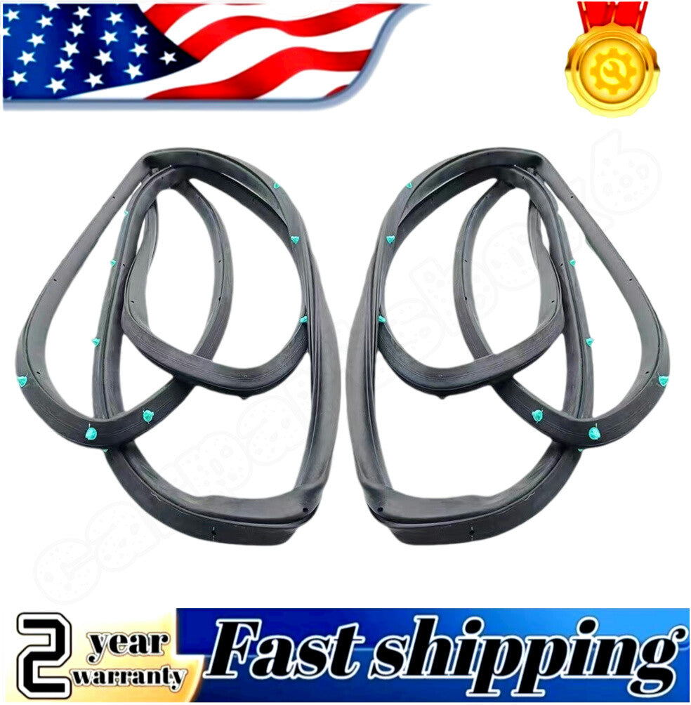 4-pack of 4-door opening Weatherstrip sealing rubber for Honda Accord cars 1998-2002