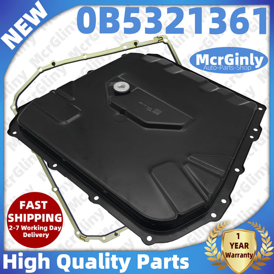 0B5 Automatic Transmission Oil Pan with Gasket Suitable for Audi S4 S5 S6 S7 Q5 RS4 RS5- n