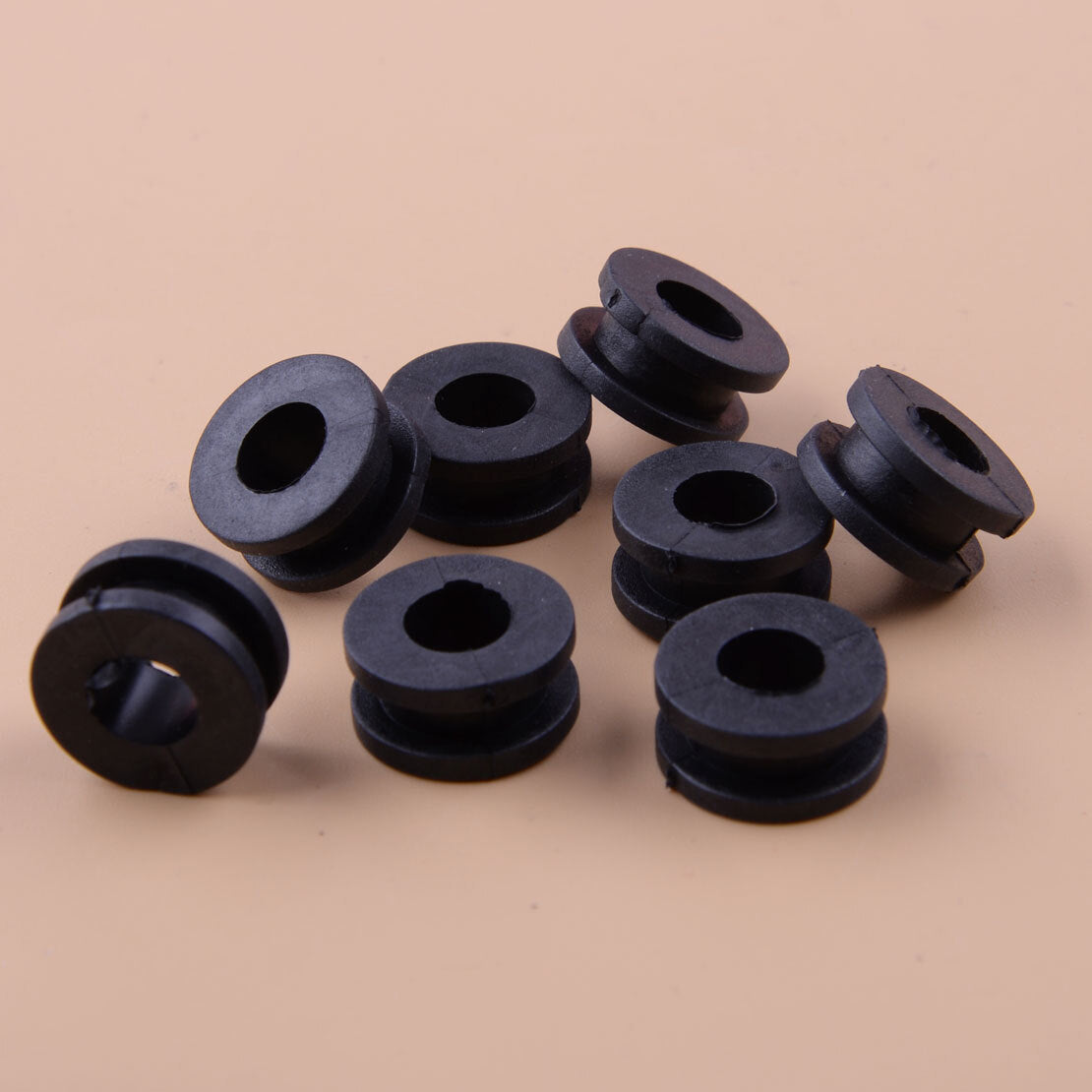 Decor 8Pcs Rubber Grommet Mount Set Side Cover Fender Battery Box Fit for Yamaha