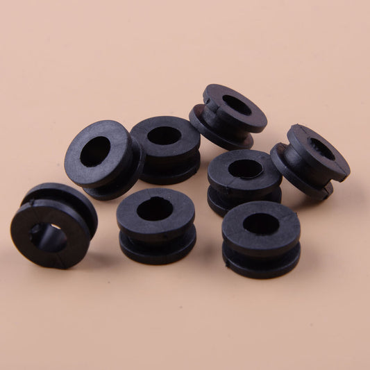 Decor 8Pcs Rubber Grommet Mount Set Side Cover Fender Battery Box Fit for Yamaha