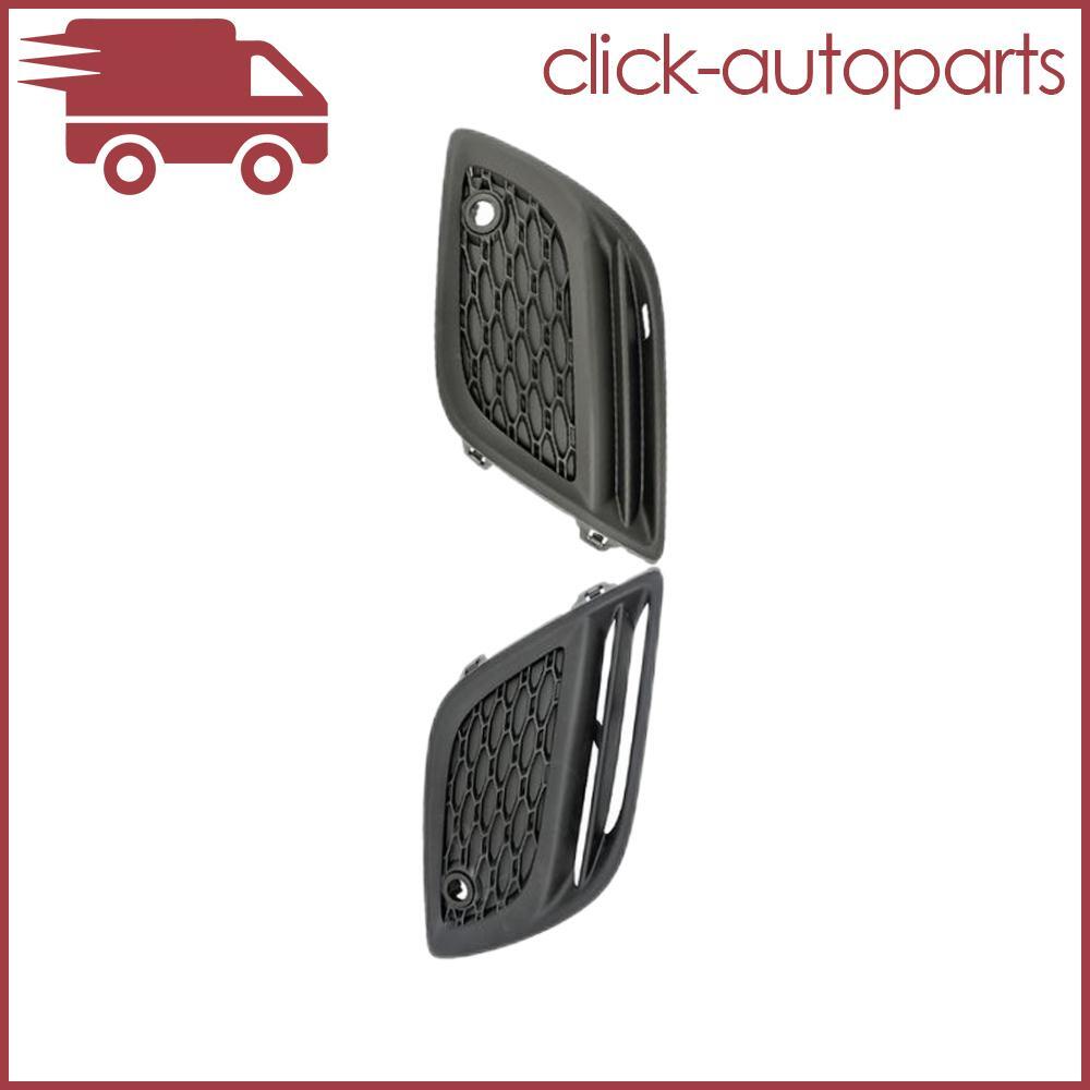 2pc Front Left Right Bumper Fog Light Cover Trim Grille for Volvo XC60 2011-2013
