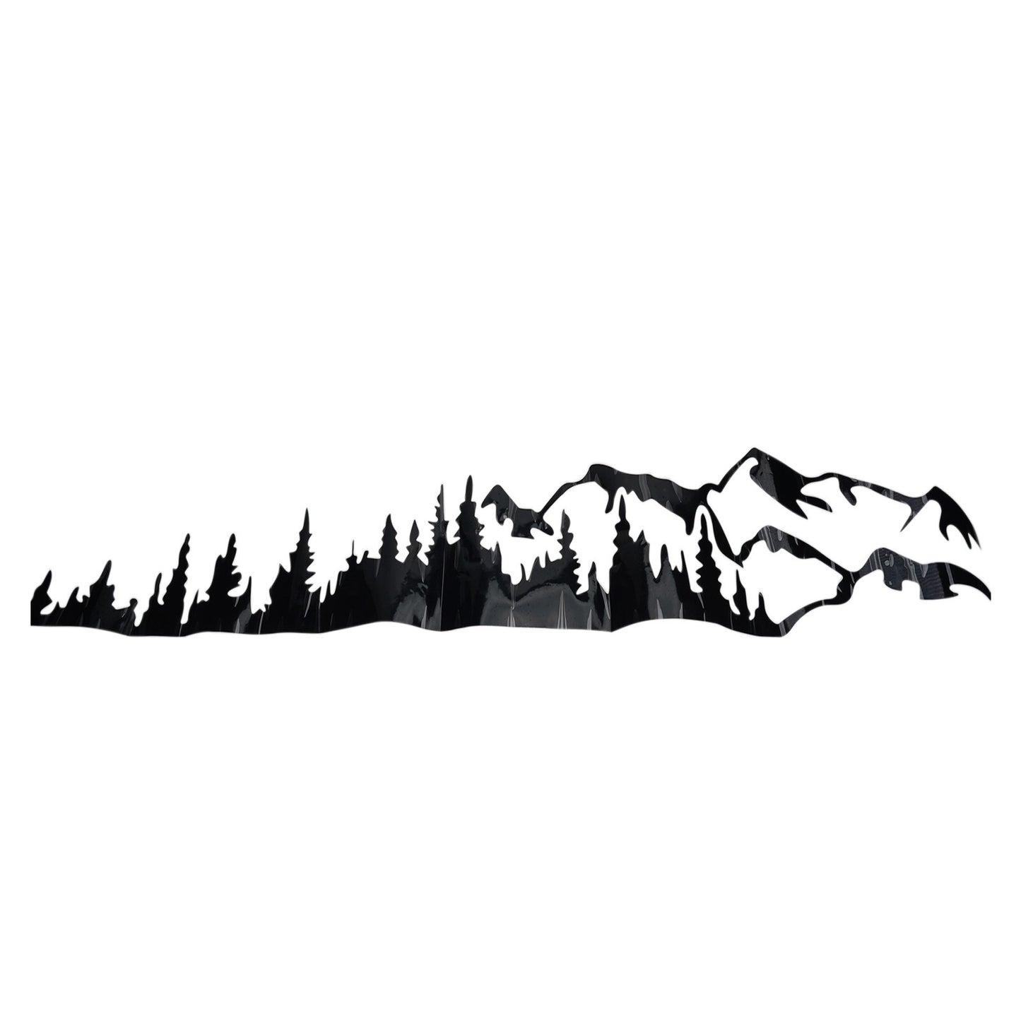 1X Sticker Car Tree Mountain-Forest Decal Vinyl Truck SUV/RV/LH Trailer Side New v