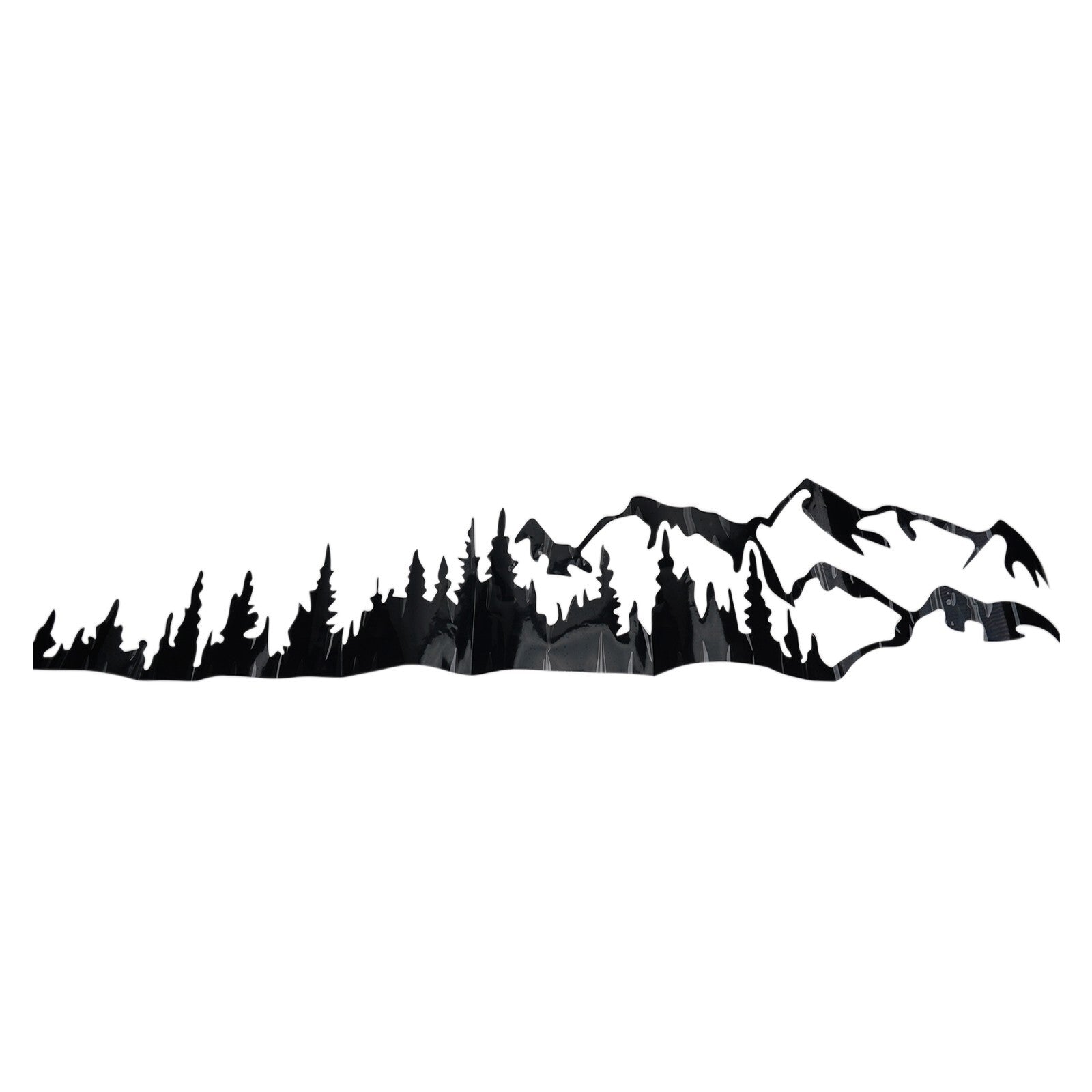 1X Sticker Car Tree Mountain-Forest Decal Vinyl Truck SUV/RV/LH Trailer Side New v