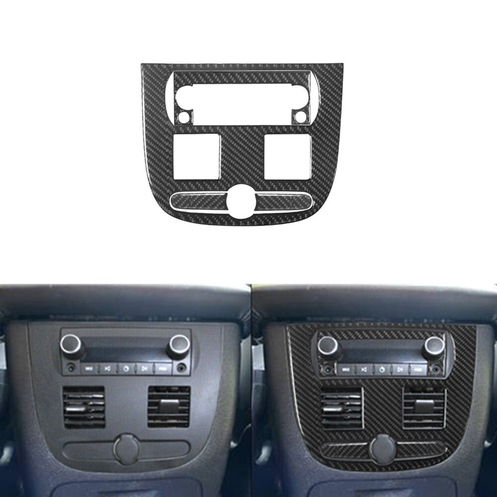 Carbon Fiber Central Air Vent Middle Cover Trim for Honda CRV CR-V 2012-2016 v