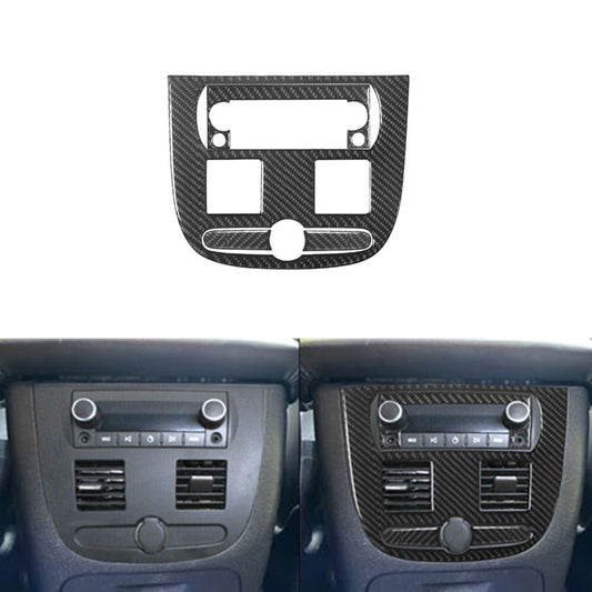 Carbon Fiber Central Air Vent Middle Cover Trim for Honda CRV CR-V 2012-2016 v