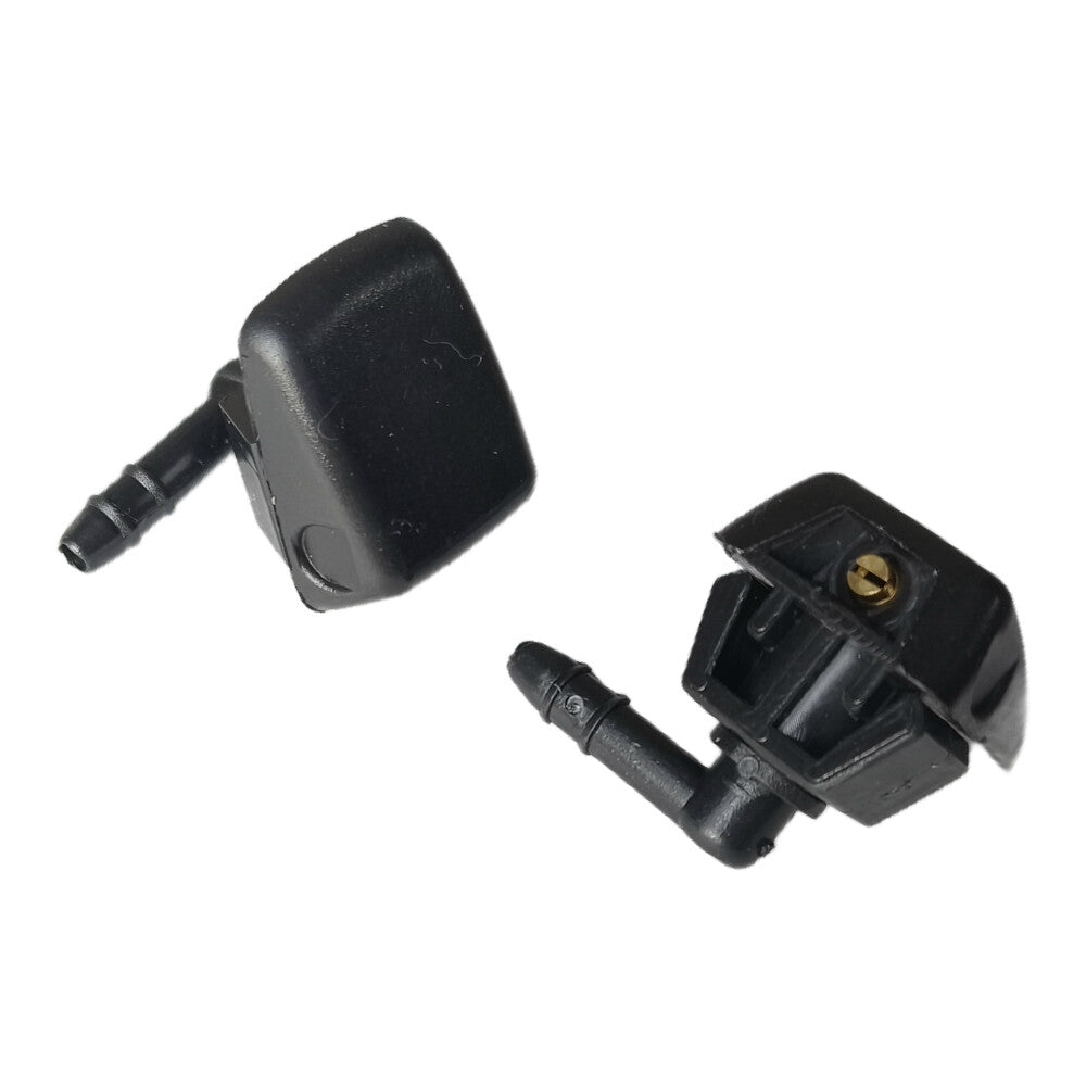 2x Front Windscreen Wiper Washer Jet Nozzle Fits For Panda Punto Doblo Ducato
