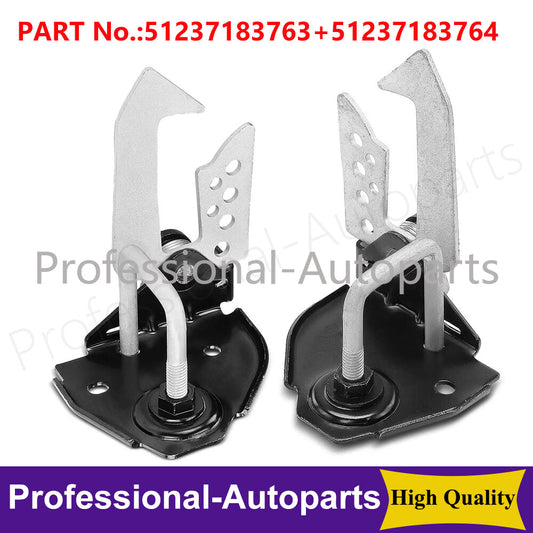 One pair of front hood locks is compatible with for BMW 528i, 535i, 640i, 750i, M6, Z4, and 740Li xDrive.