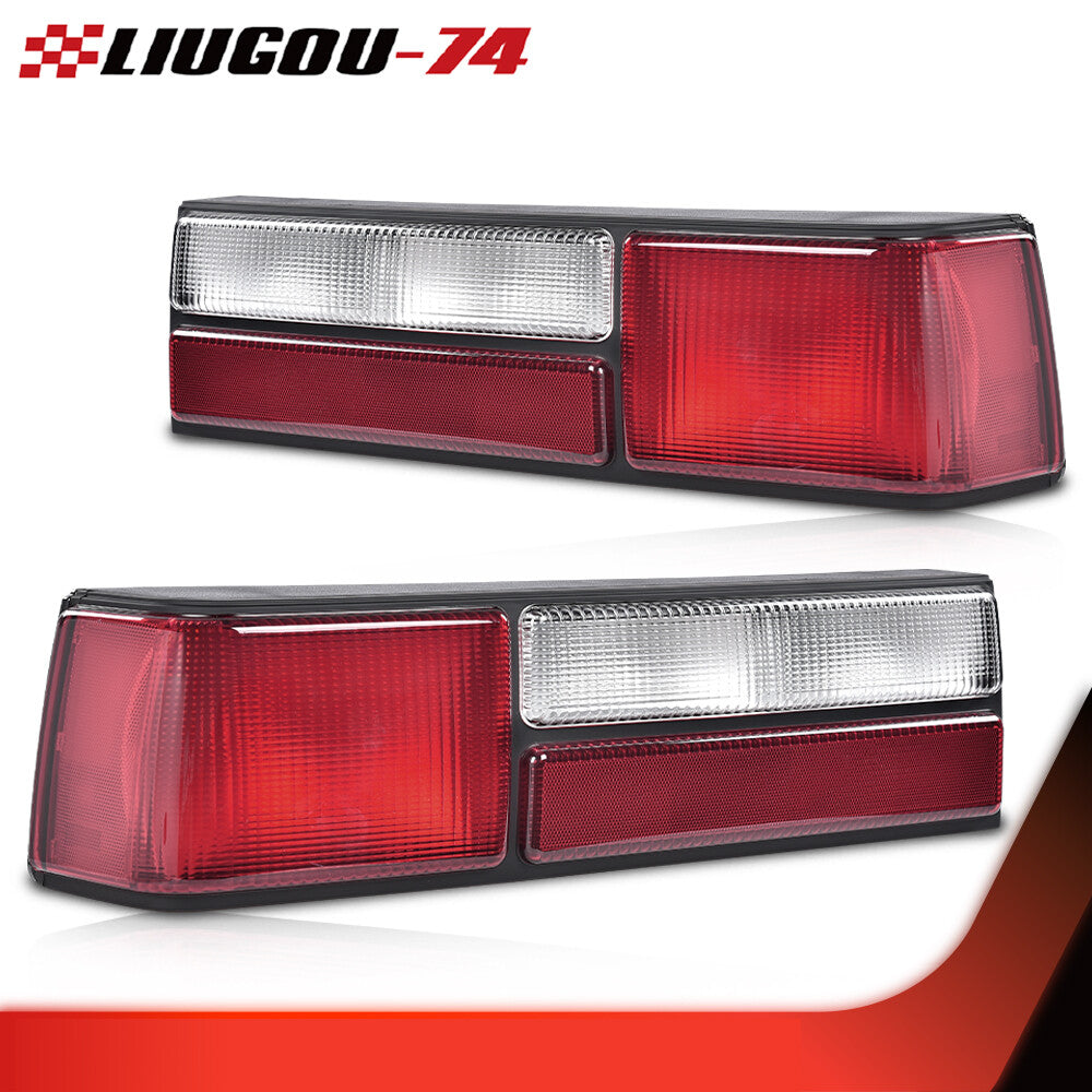 Paired taillights Taillights Rear brake lights are suitable for 87-93 for Mustang LX- v