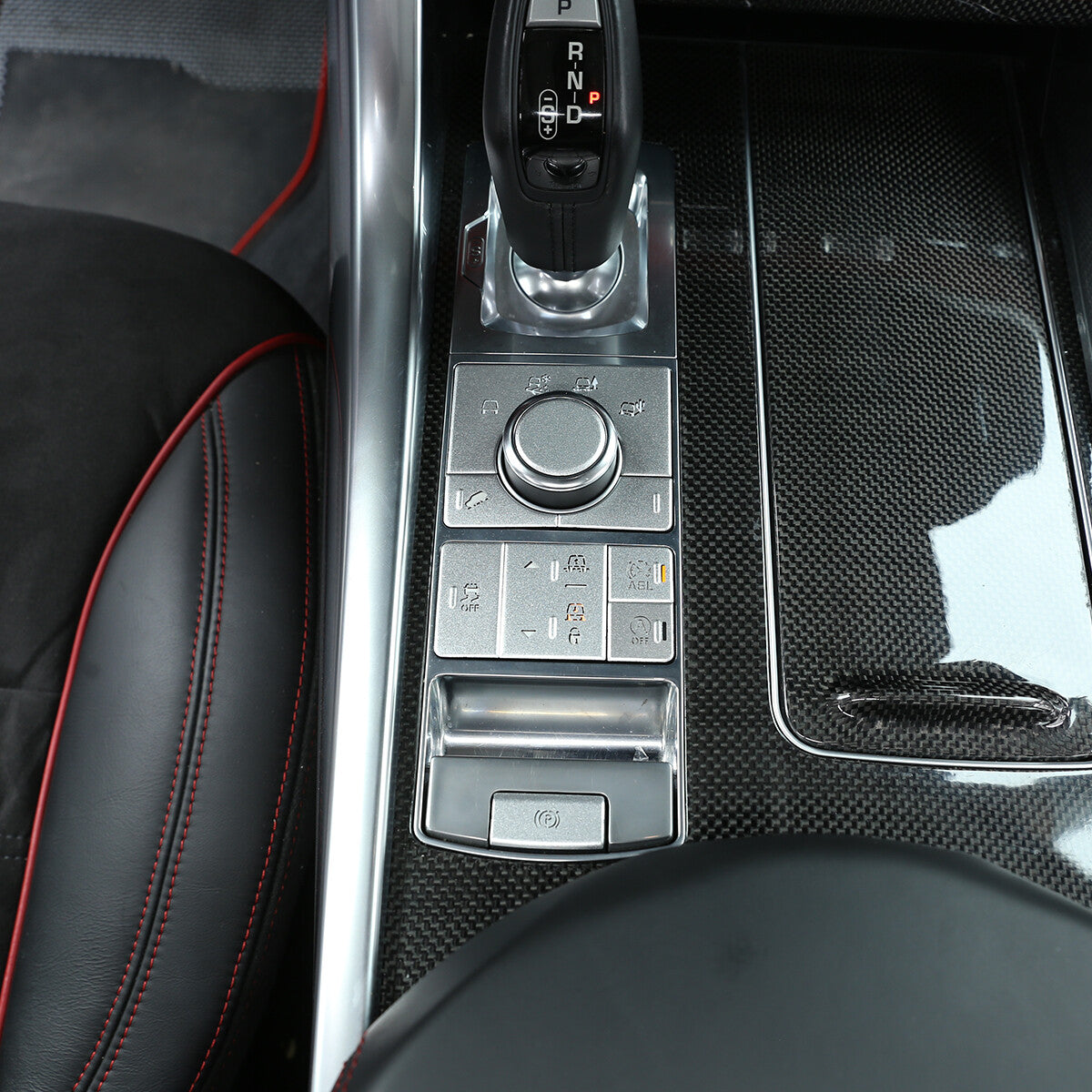 for Honda Accord 2008-13 Carbon Fiber Interior Door Handle Bowl Cover Trim Strip- v