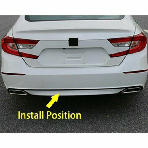 for Honda Accord 10th 2018-2022 Carbon Fiber Rear Bumper Strip Guard Cover Trim