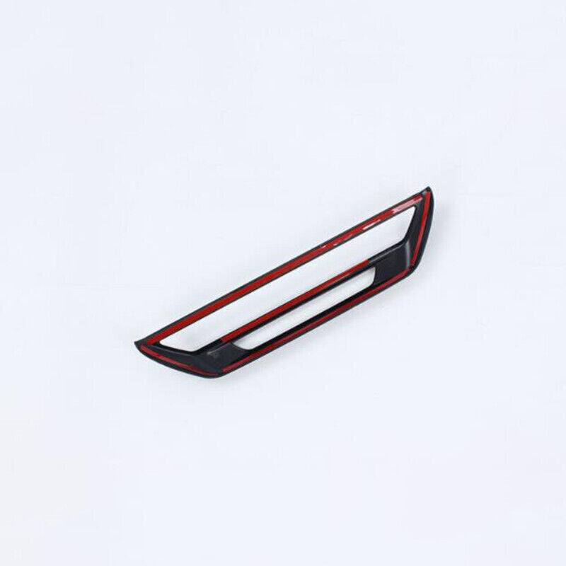 Wood Grain Inner Console AC Button Switch Cover Trim for Volkswagen ID.4 2021-23