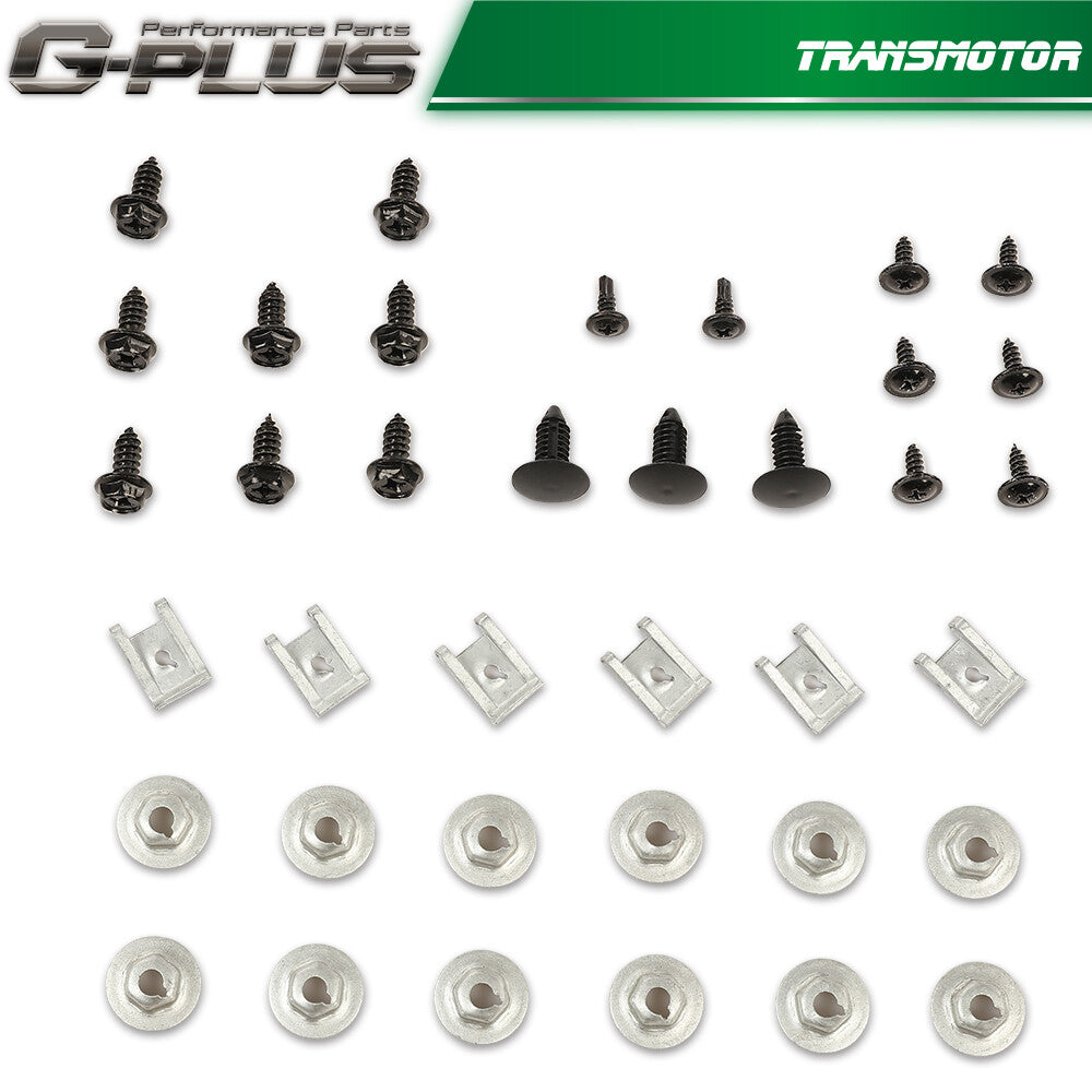 new front and rear bumper filler screw hardware kit for 1981-1987 for Buick Regal.