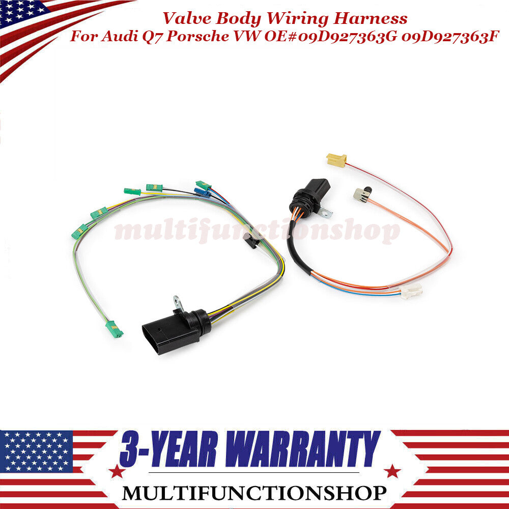 Transmission Valve Body Wiring Harness for Audi Q7 for Porsche 09D927363G 09D927363F Q