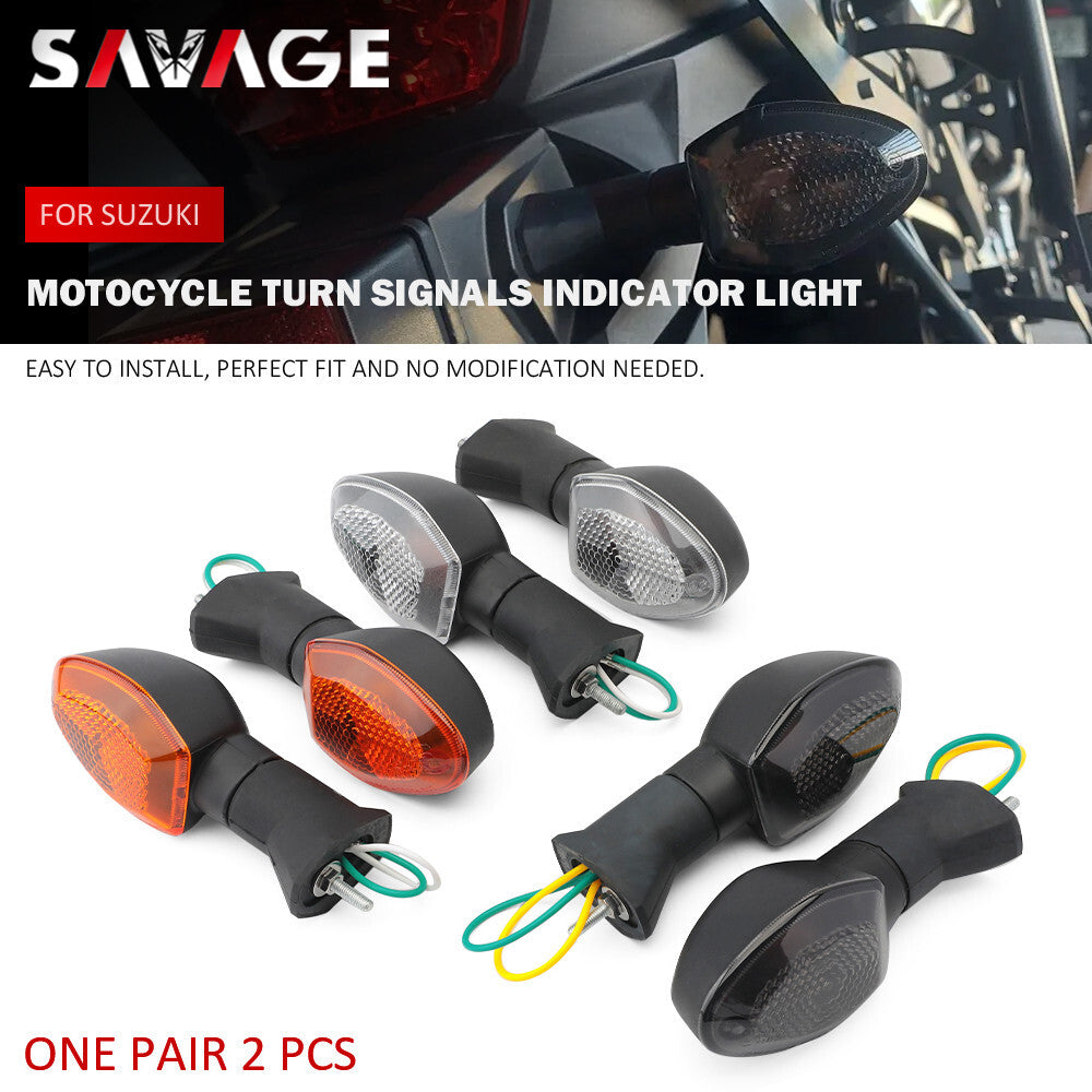 Turn Signals Lights Lamp for SUZUKI Bandit GSF 600 650 SV650/X Vstrom DL 650 Q