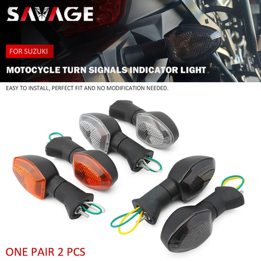 Turn Signals Lights Lamp for SUZUKI Bandit GSF 600 650 SV650/X Vstrom DL 650 Q