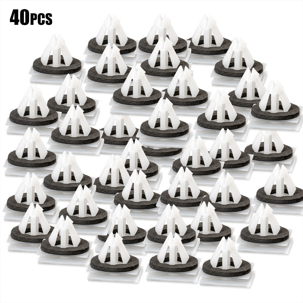 40X Rocker Panel Deck Lid Moulding Clips Retainer  for ford  FUSION MKZ 2013+ US