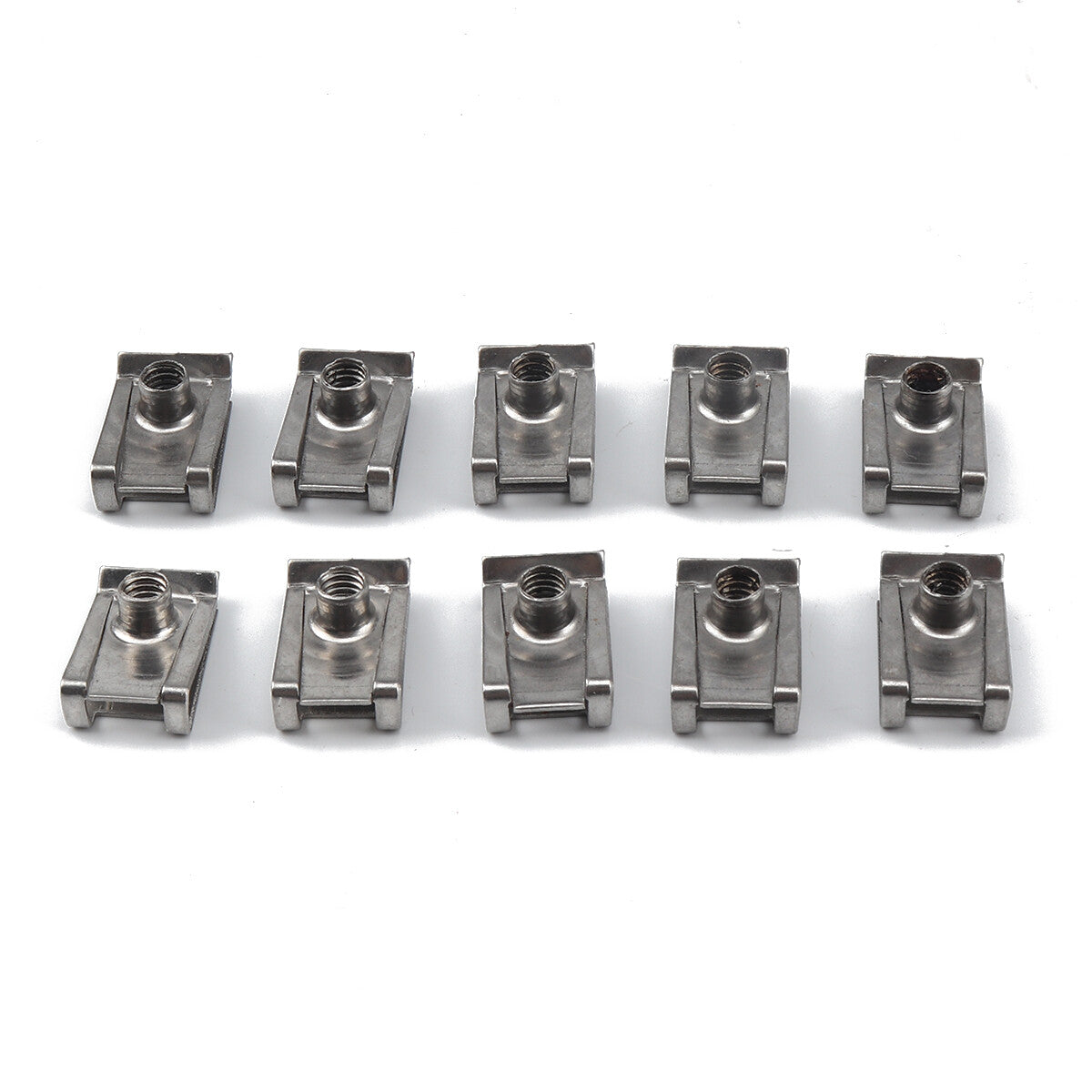 50Pcs M4 M5 M6 M8 Spire Clips Lug Nuts U Nuts Fixings Panel Speed Fasteners