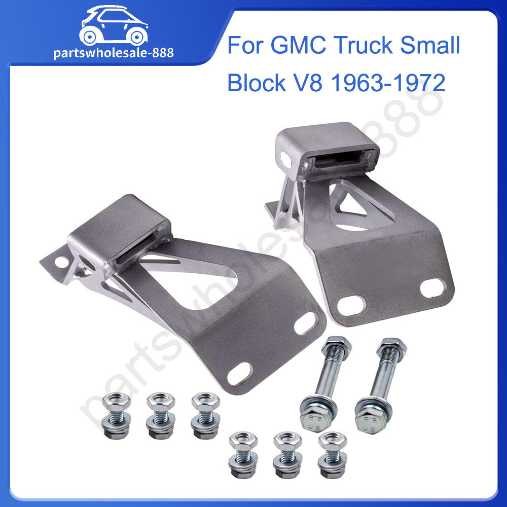Sheet metal bracket for Chevrolet C10, suitable for GimCisco trucks with small-block V8 engines (1963-1972-).