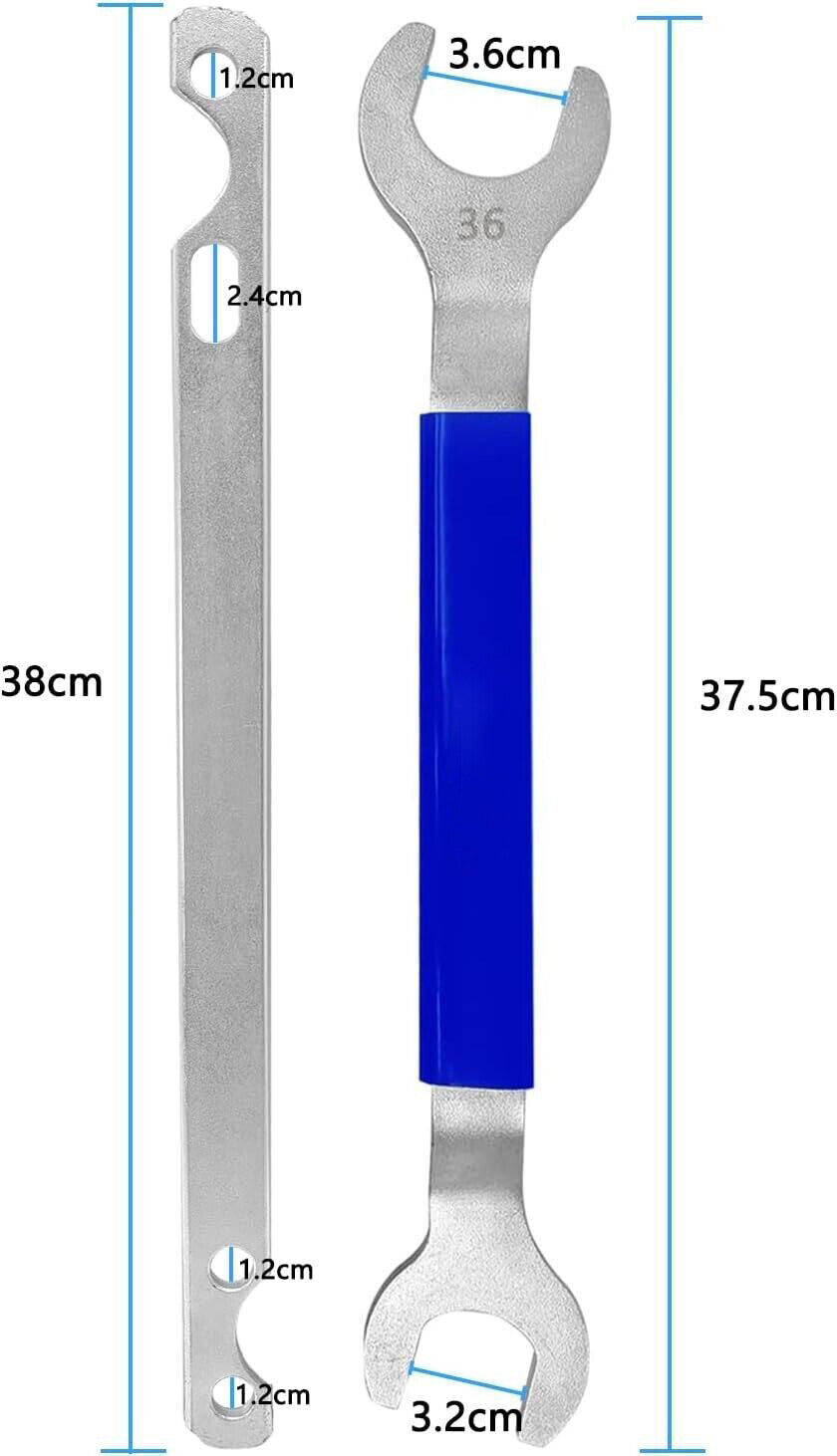 1 Set 32mm&36mm Fan Clutch Nut Wrench&Clutch Holder Removal Tool for BMW  for ford  GM Q