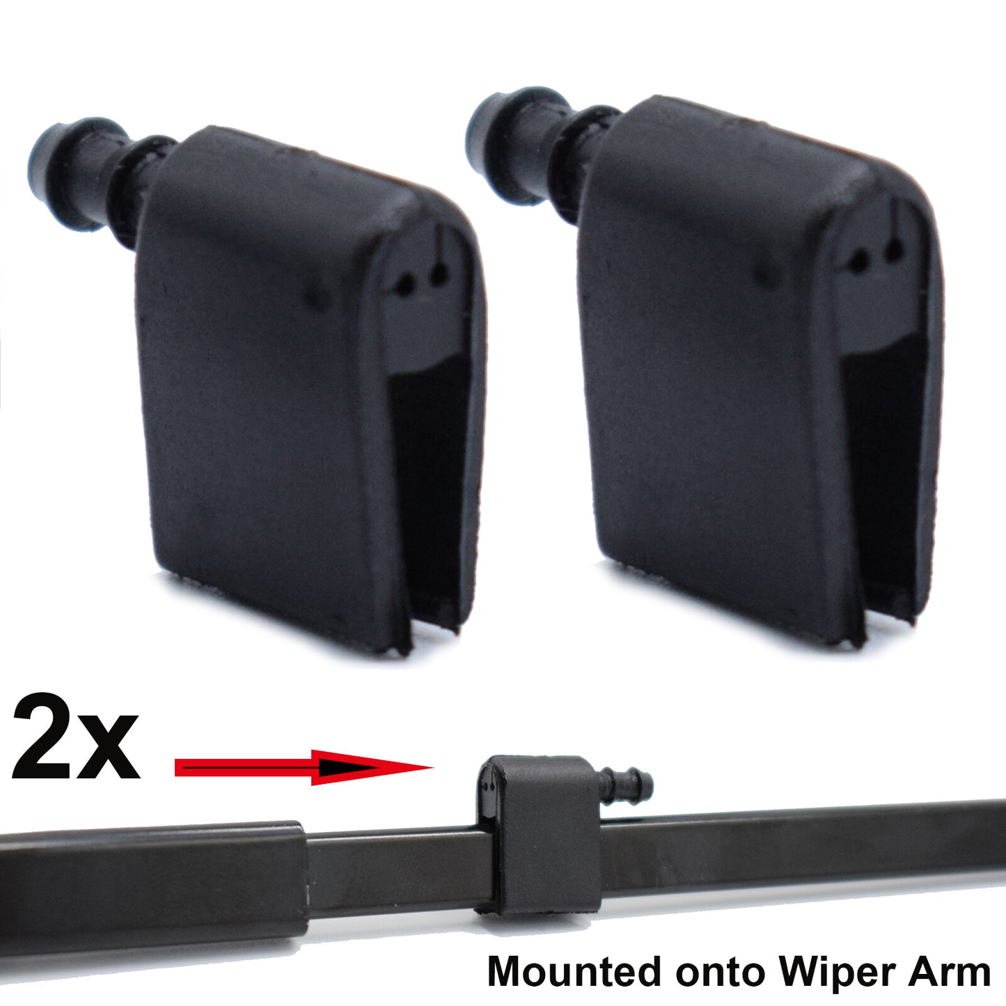 for Mercedes Sprinter Crafter Washer Jet Wiper Nozzle Front Windscreen 2E1955985 Q