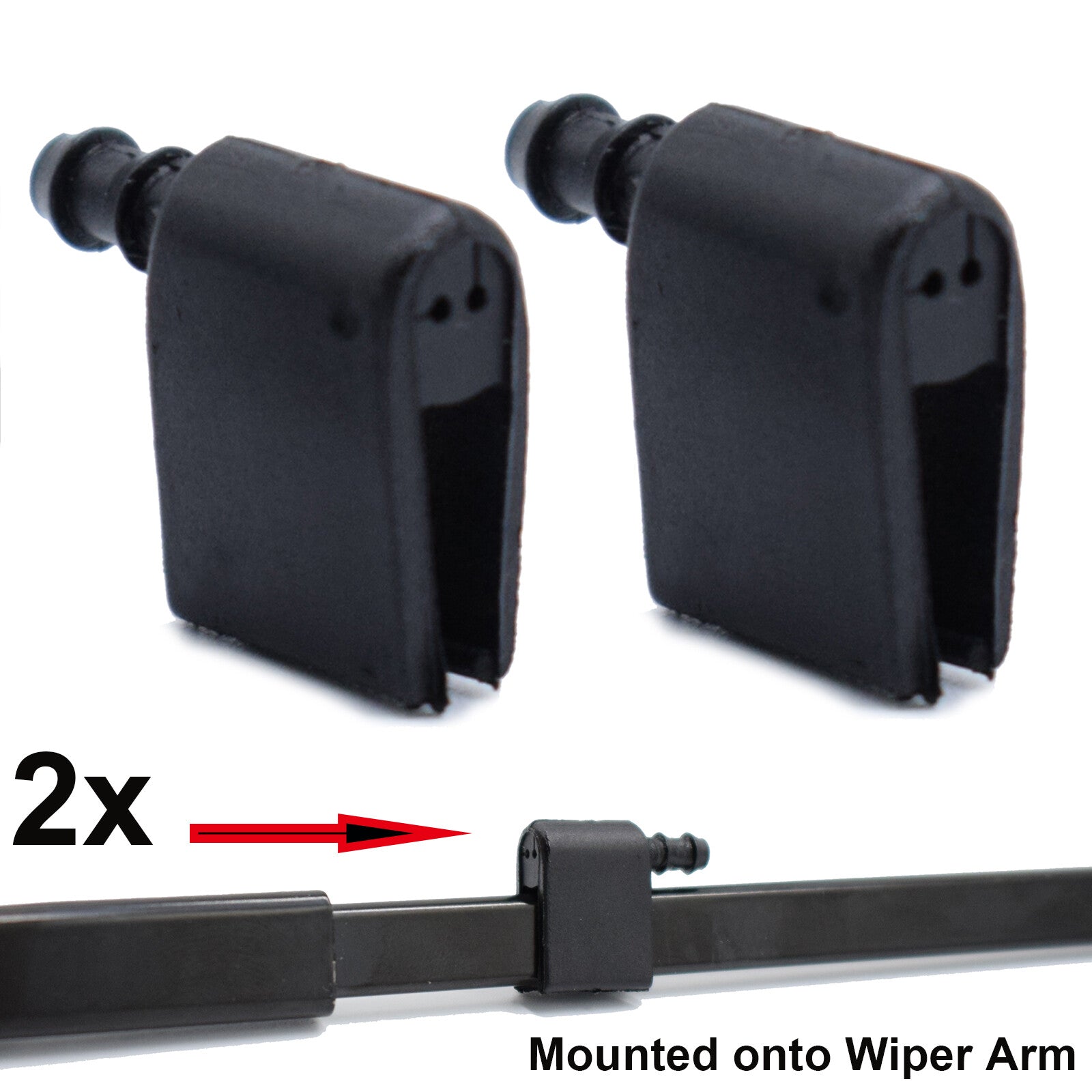 for Mercedes Sprinter Crafter Washer Jet Wiper Nozzle Front Windscreen 2E1955985 Q