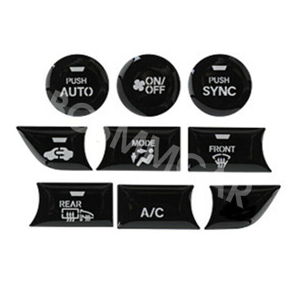 Car Central Control Switch Button Covers Cap Trim Fit for Honda for Accord 2018-2021 Q