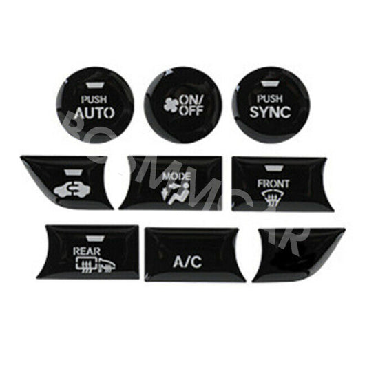 Car Central Control Switch Button Covers Cap Trim Fit for Honda for Accord 2018-2021 Q