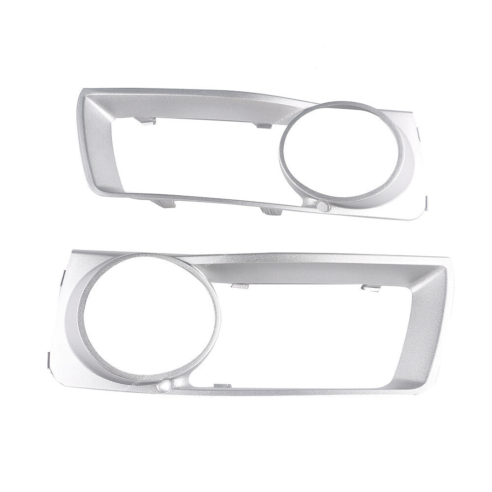Pair Front Bumper Fog Light Grill Cover Trim for BMW E71 X6 12 13 14 Left+Right