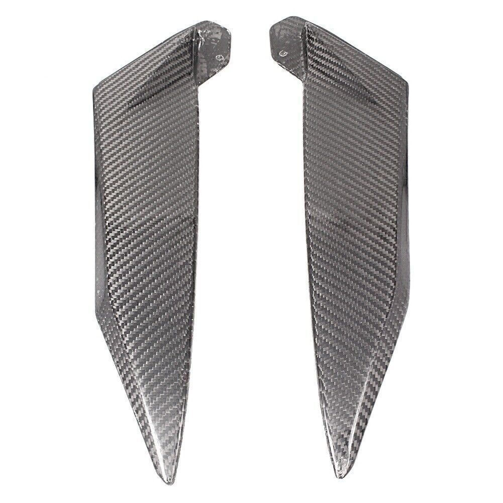 Black Carbon Tank Side Fairing Panel Gas Tank Cover for Yamaha YZF R1 2002-2003