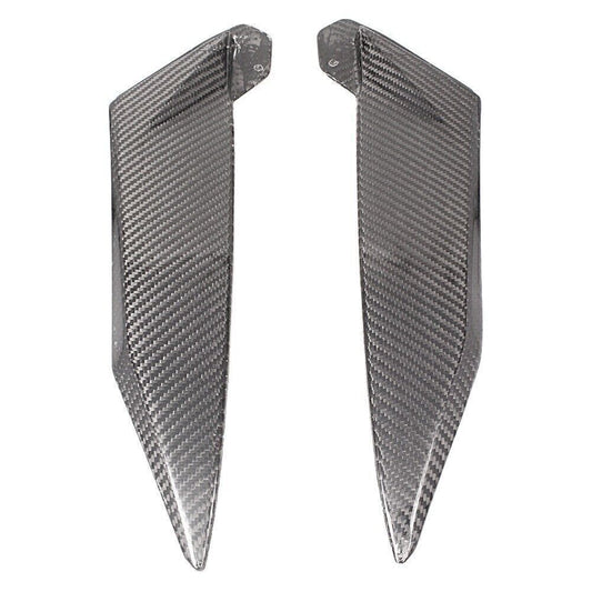 Black Carbon Tank Side Fairing Panel Gas Tank Cover for Yamaha YZF R1 2002-2003