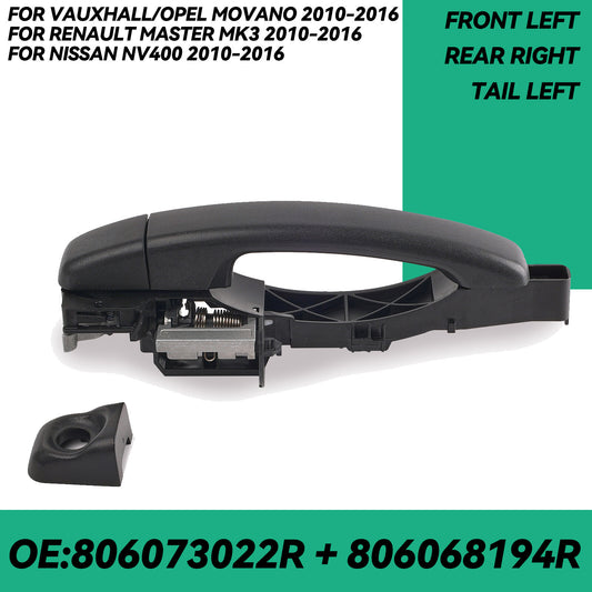 Sliding Door Handle for Renault Master MK3 for Vauxhall Movano for Nissan 806071150R AU