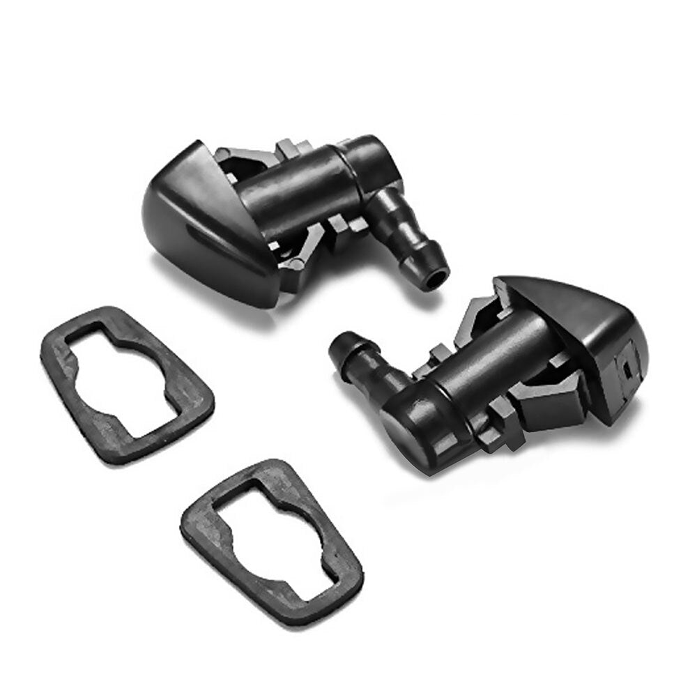 2-Piece Windshield Washing Spray Nozzle for Jeep Cherokee, for Dodge , and Durango Caravan n