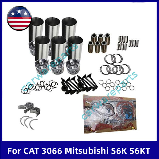 STD 8-piece piston and ring kit mast 89mm for X5 X6 ME70 E71 S63B44A V8 4.4T 17831 B