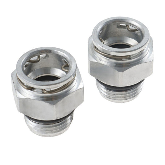Quick-Connect Transmission Cooler Line Fittings 2-pack for Dodge for Chrysler for Jeep Q