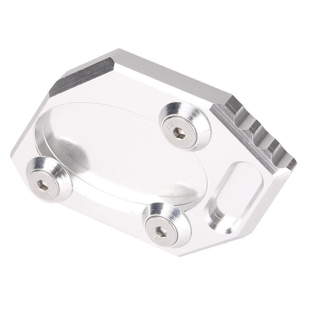 Kickstand Side Stand Plate Silver for Kawasaki 250 300R Z250 ZX250 EX300