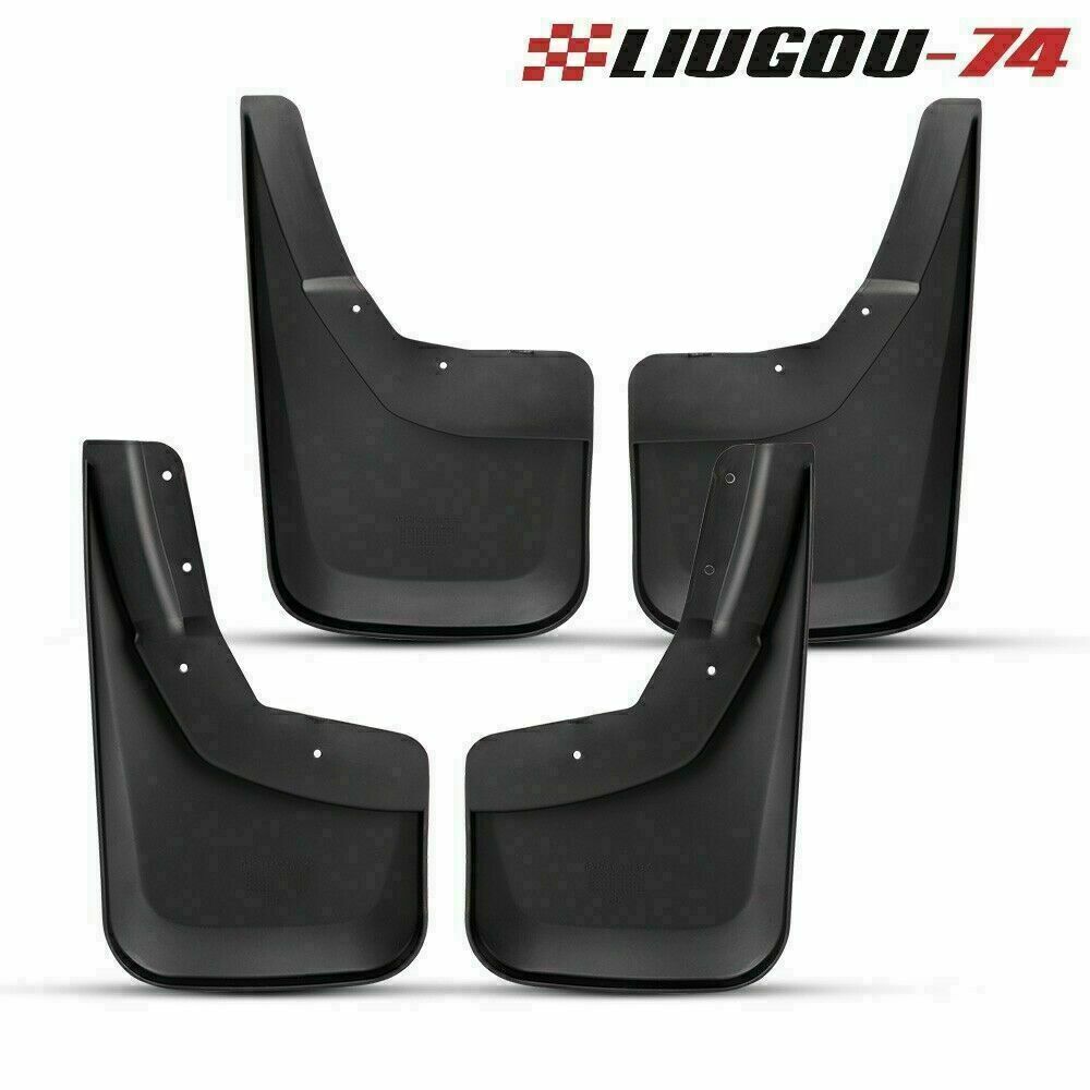 Fits Silverado 2014 - 2018 Molded Mud Guards Splash Guards Mud Flaps - v