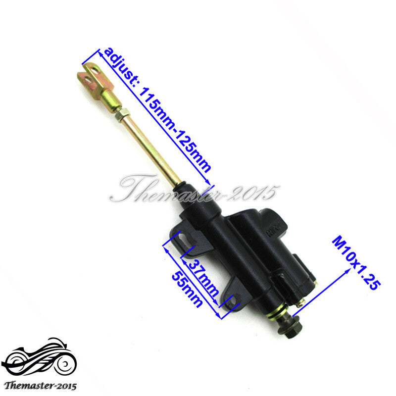 Rear Brake Master Cylinder Pump For 110 125 140cc Pit Dirt Bike Pitster SSR YCF Q