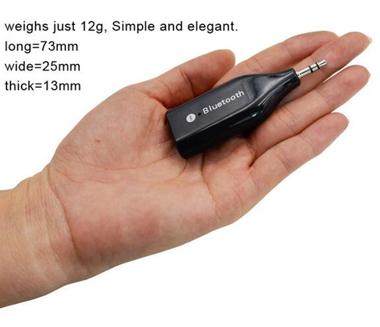 Universal Car 3.0 Bluetooth Kit Stereo Audio Receiver Adapter 3.5mm AUX Wireless