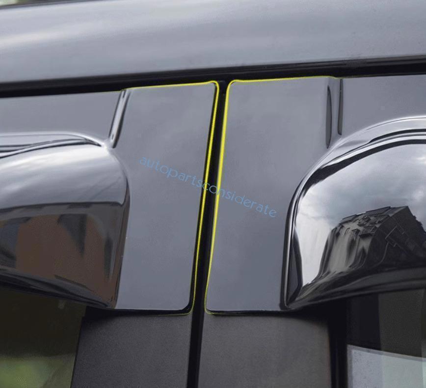 for Toyota for Land Cruiser LC200 13-2021 Window Visor Vent Shades Sun Rain Guard 6X