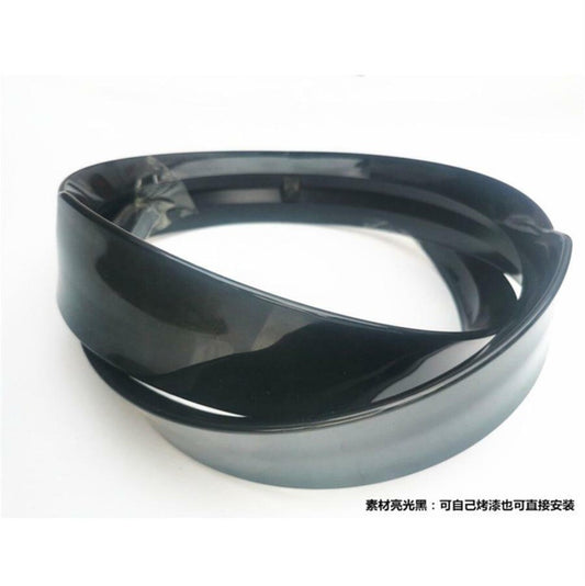3.2Ft Accessories Glossy Black Rear Trunk Tail Roof Lip Spoiler Wing Decor Trim n