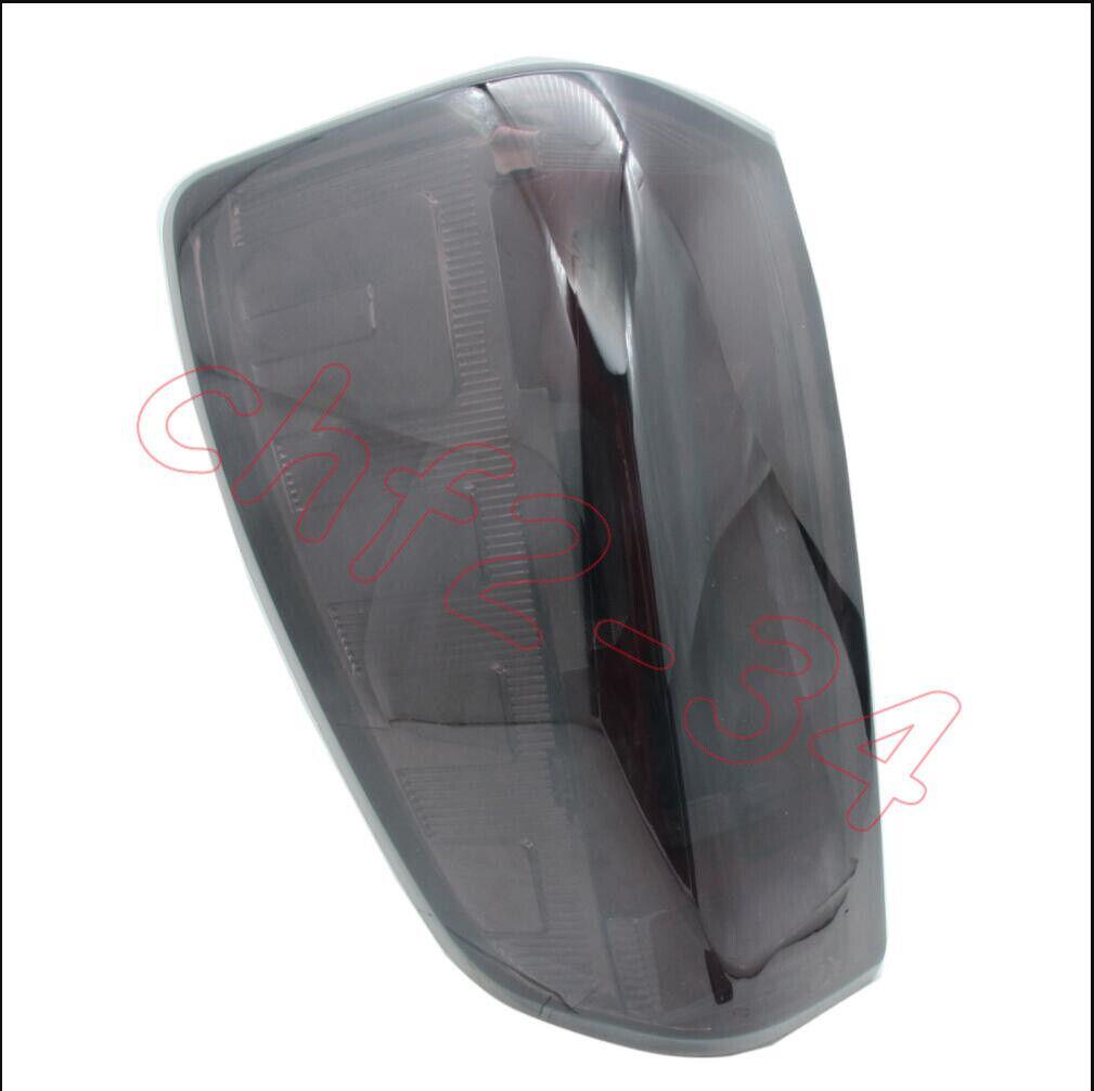 Smoked LED Tail Lights Rear Brake Stop Lamps LH+RH Fit for Mazda BT50 2021-2023