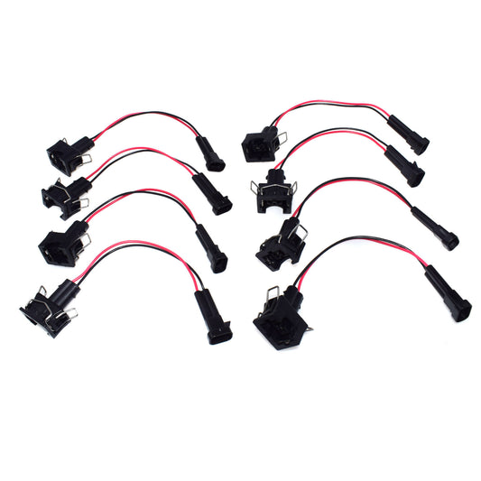 8 Pack Wiring Harness Adapter Plug LQ4 LQ9 48 53 60 Injector to LS1 LS6 LT1 EV1- v