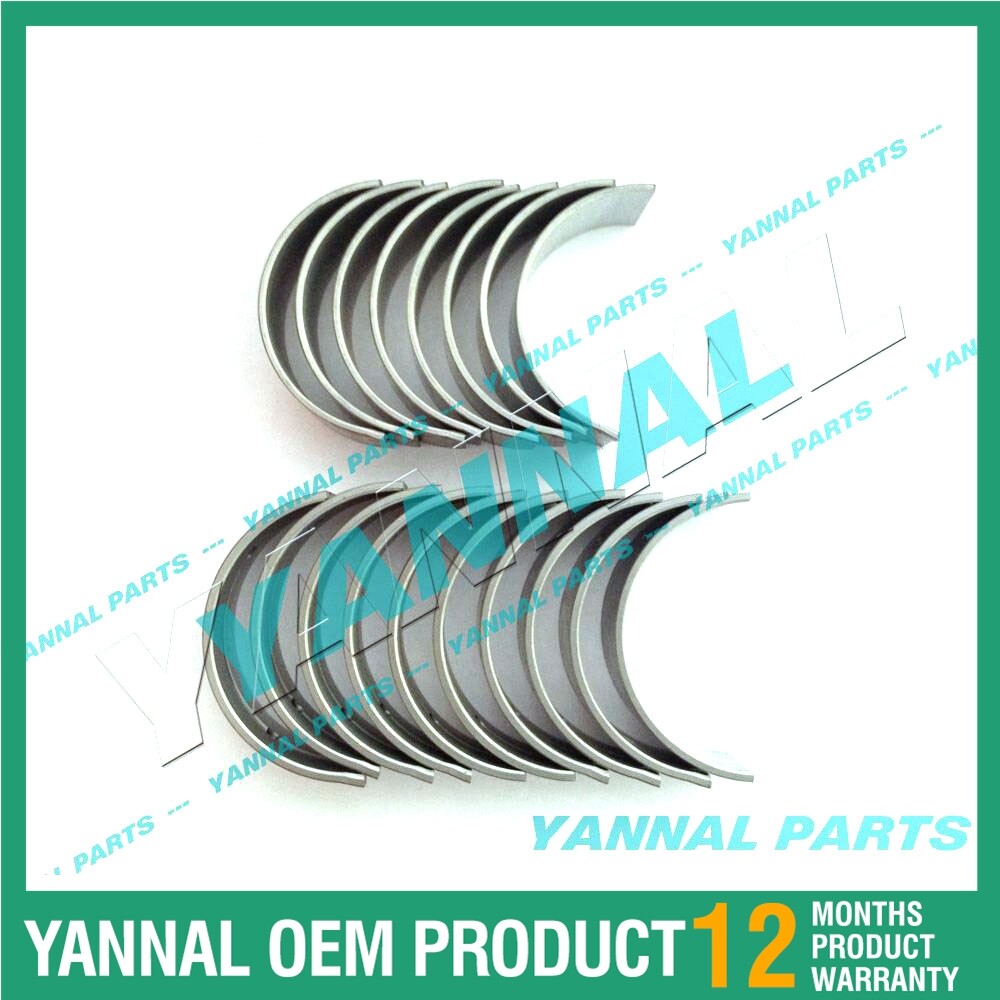 Brand new V2607 main rod and connecting rod bearings (STD) for engine parts.