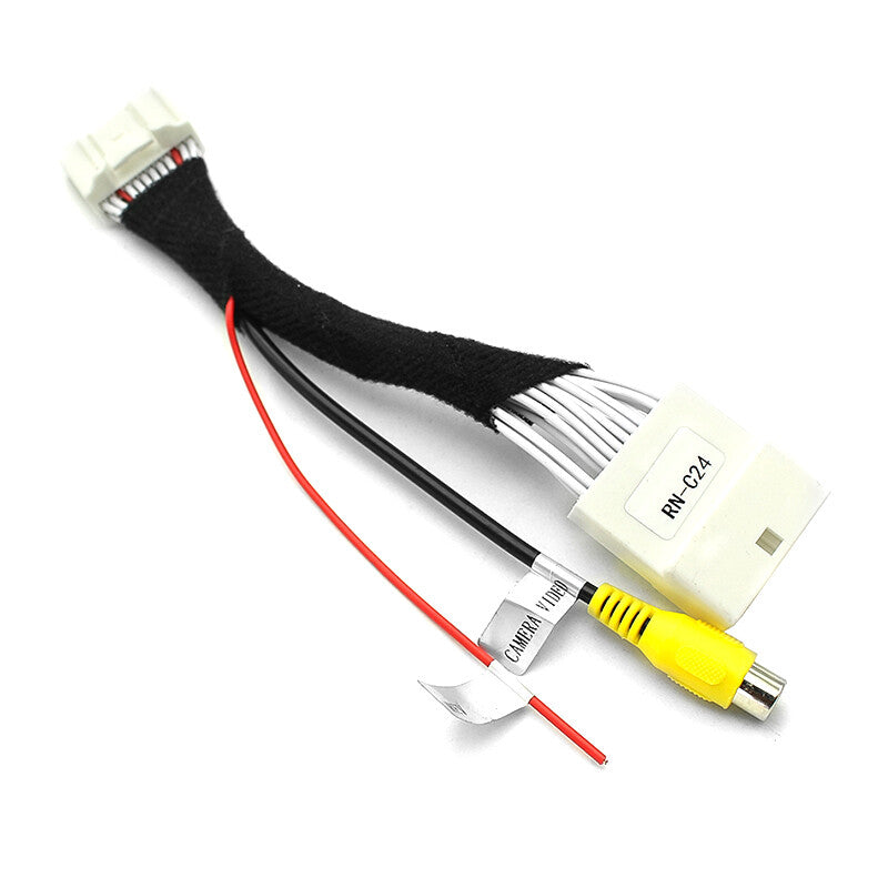 24-Pins Rear View Camera Display Input Adapter Wire Fits For Logan Sandero for Clio Q