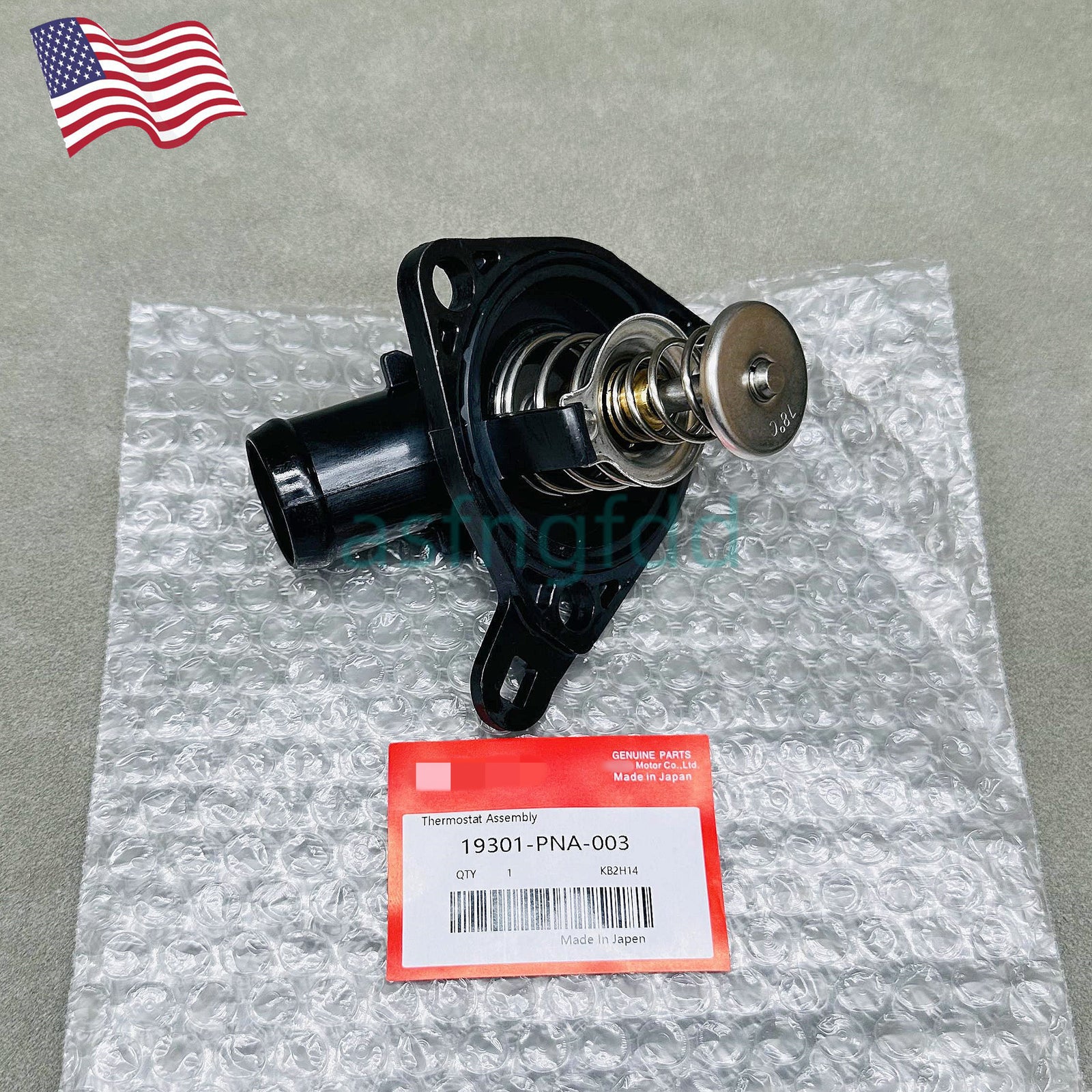 new engine coolant thermostat with gasket 19301-PNA-003 for Honda for Acura .