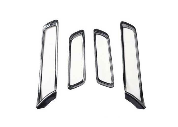 Inner Door Handle Frame Trim 4PCS Fit for Ford Explorer 2011-2019 Carbon Fiber